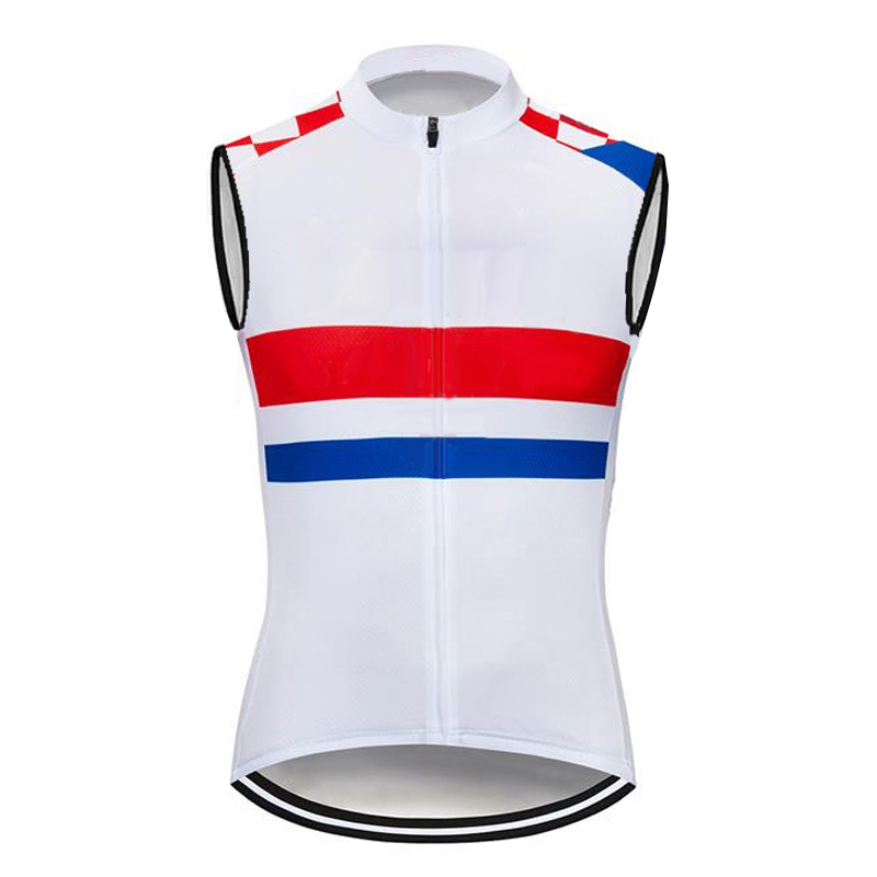 Mountain Biking Races - Vest Sleeve Cycling Jersey Men Women