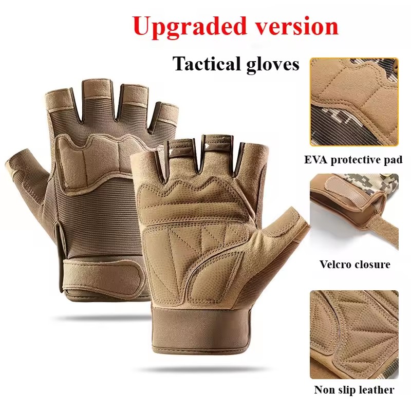 1 Pair Paratrooper Half Finger – Mountain Biking Gloves Mens Bewertung und Preis