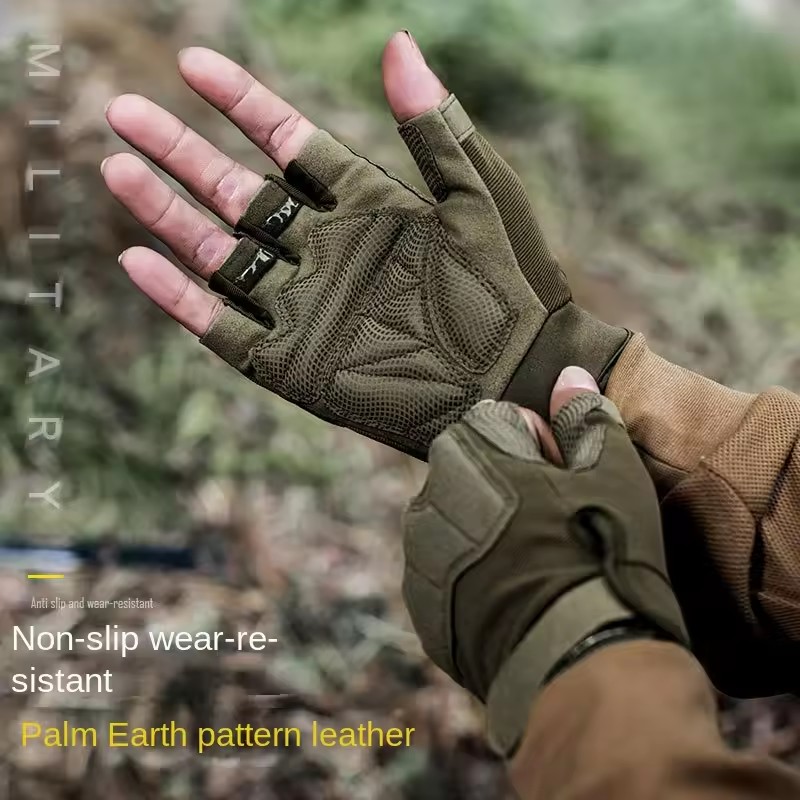 1 Pair Paratrooper Half Finger – Mountain Biking Gloves Mens Bewertung und Preis