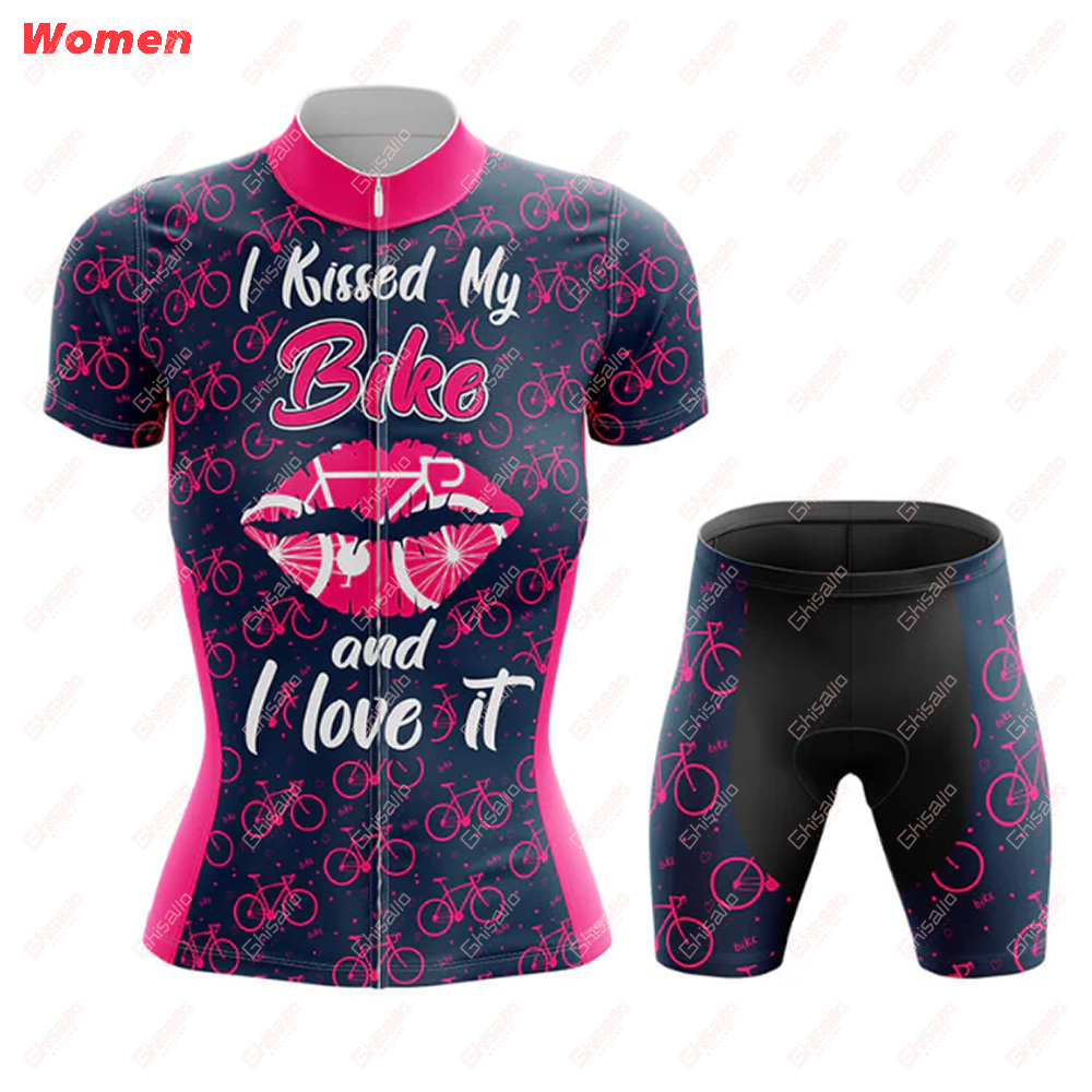 I Kissed My Bike Polyester Cyc – Mountain Biking Outfits Women Bewertung und Preis