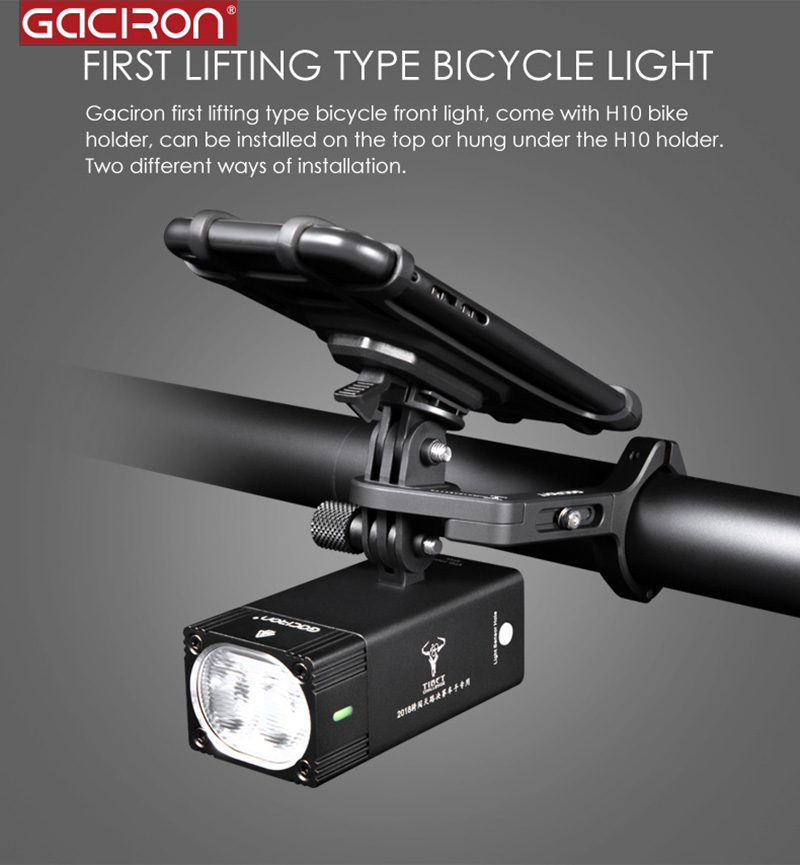 Gaciron Intelligent 500 Lumens – Mountain Biking Races Bewertung und Preis
