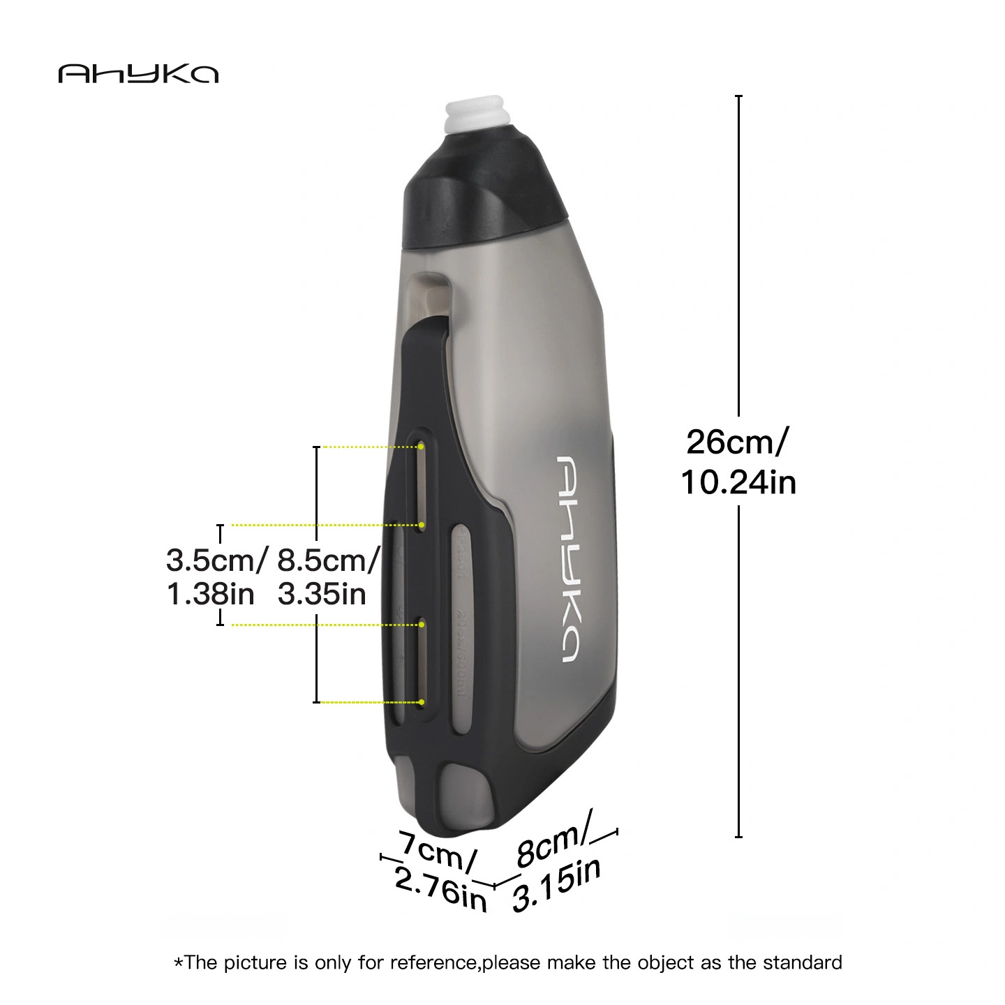 AhyKa PRO Bicycle Aerodynamic  – Mountain Biking Water Bottle Bewertung und Preis