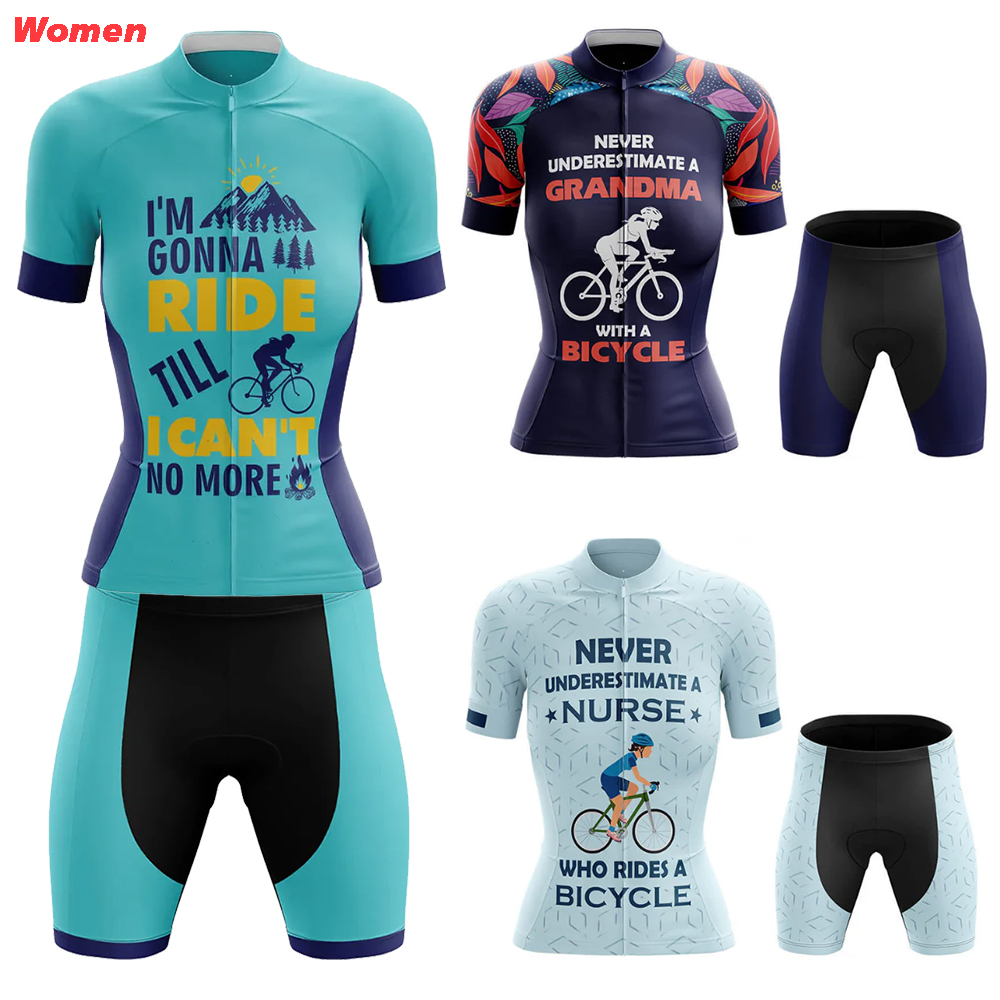 New Grandma Polyester Cycling  – Mountain Biking Outfits Women Bewertung und Preis