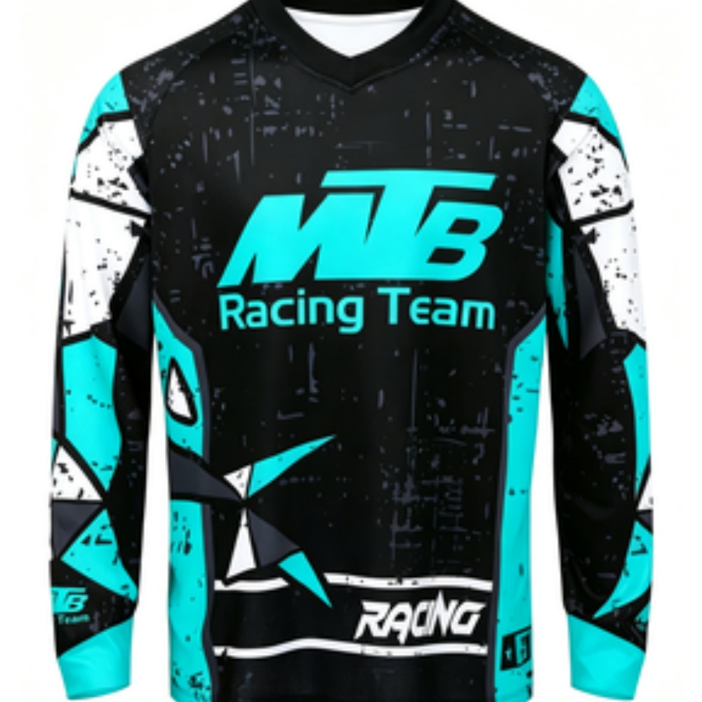 Team Long-sleeve Sports Shirt  – Mountain Biking Usa Bewertung und Preis
