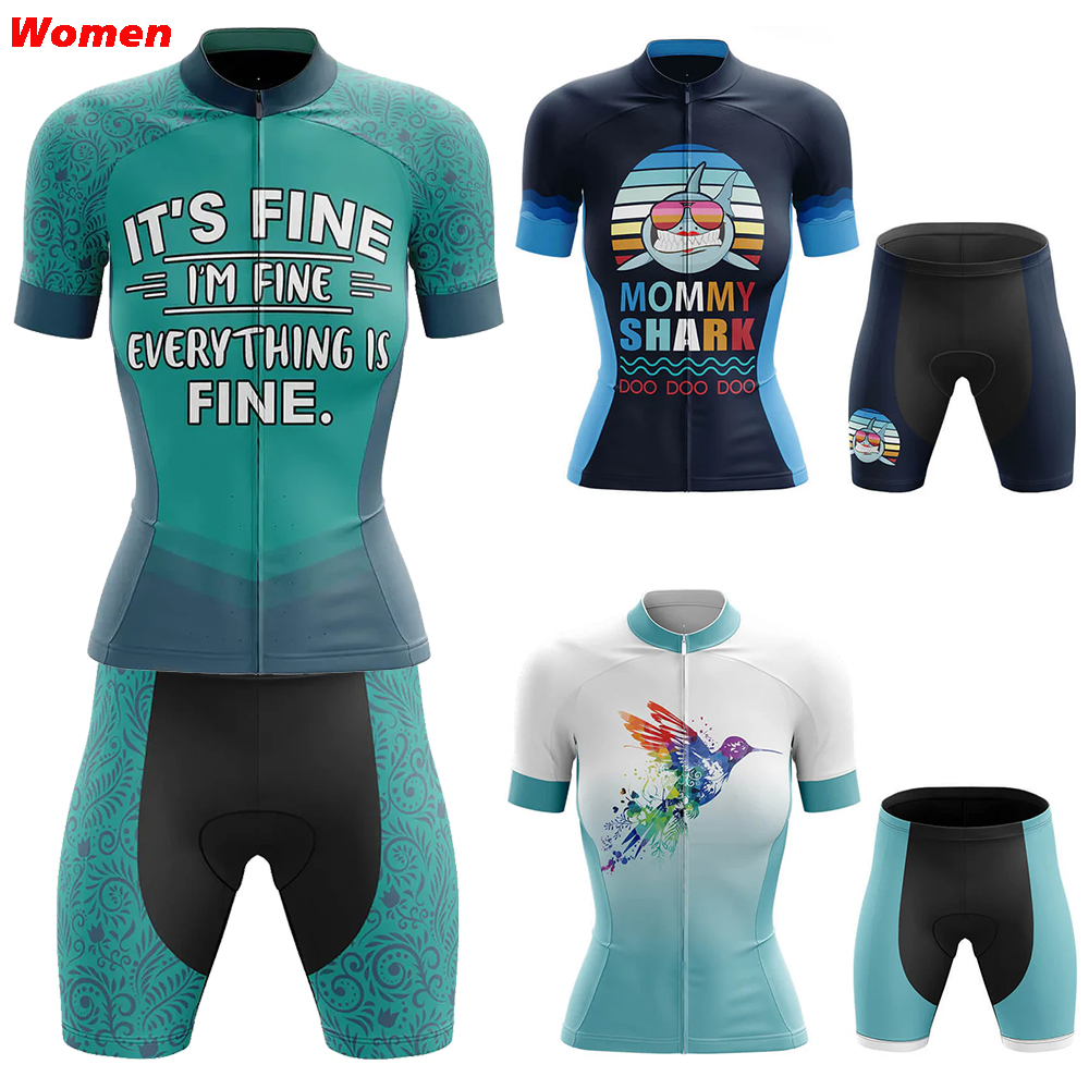 I'm Fine Polyester Cycling Clo – Mountain Biking Outfits Women Bewertung und Preis