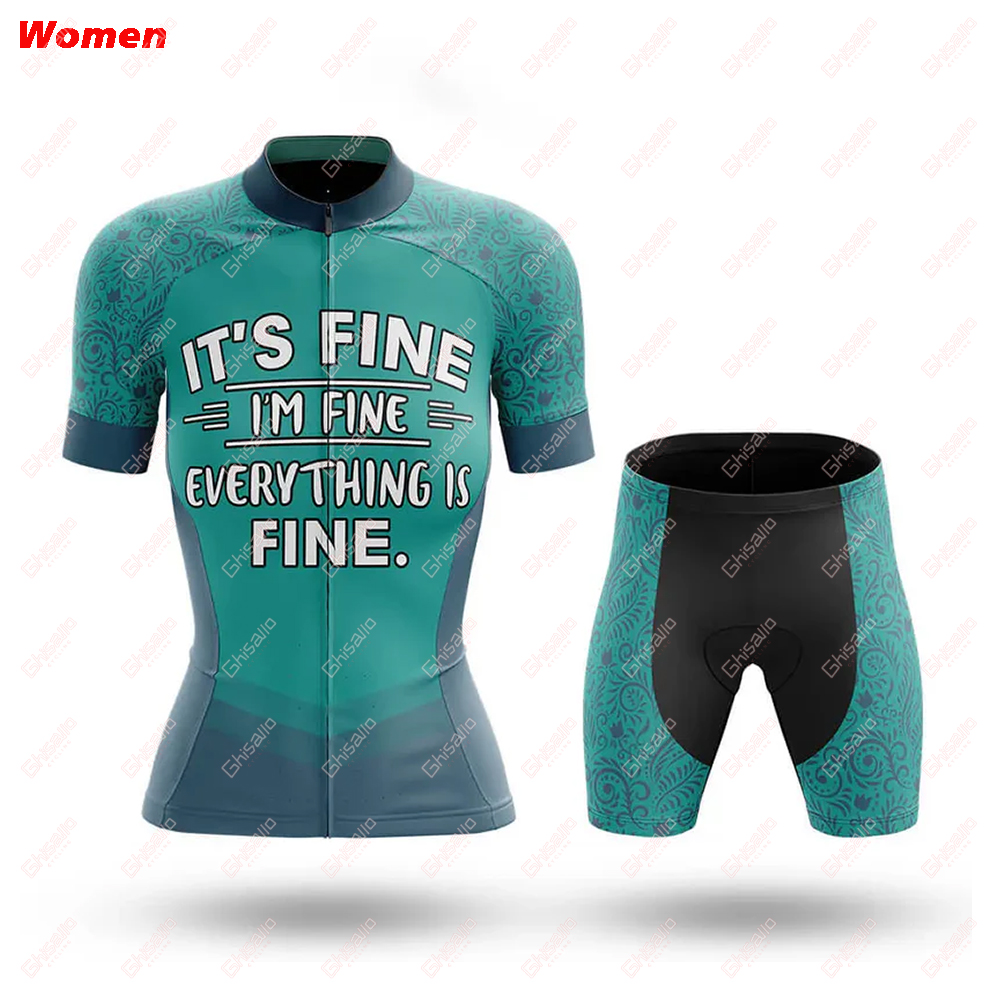 I'm Fine Polyester Cycling Clo – Mountain Biking Outfits Women Bewertung und Preis