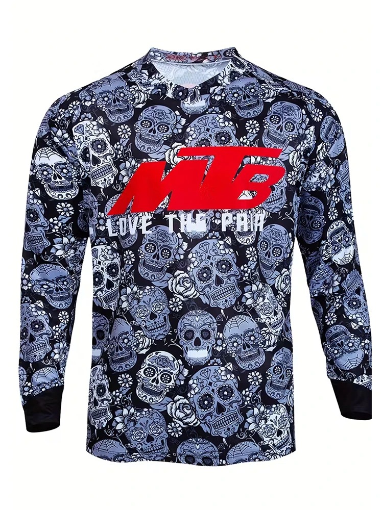 MTB Downhill Cycling Jersey -  – Mountain Biking Races Bewertung und Preis