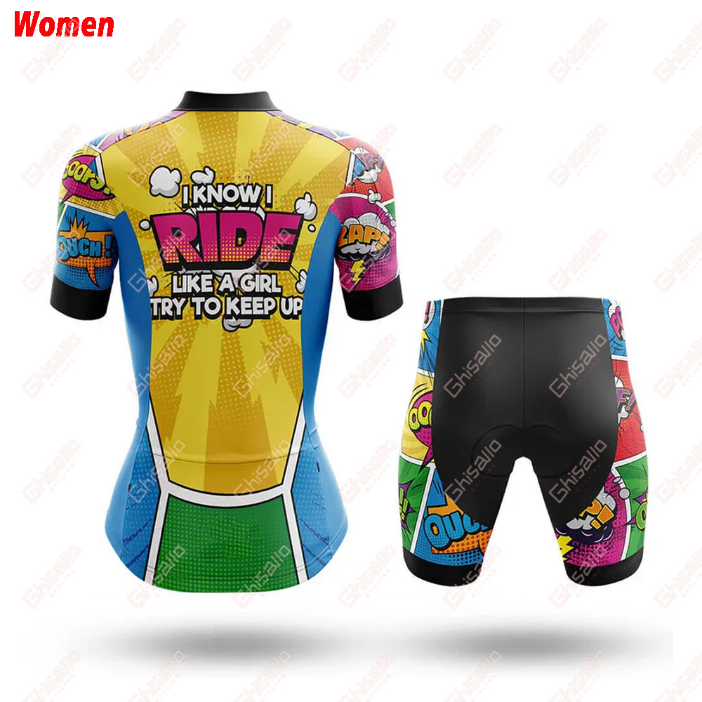Like A Girl Comic Polyester Cy – Mountain Biking Outfits Women Bewertung und Preis