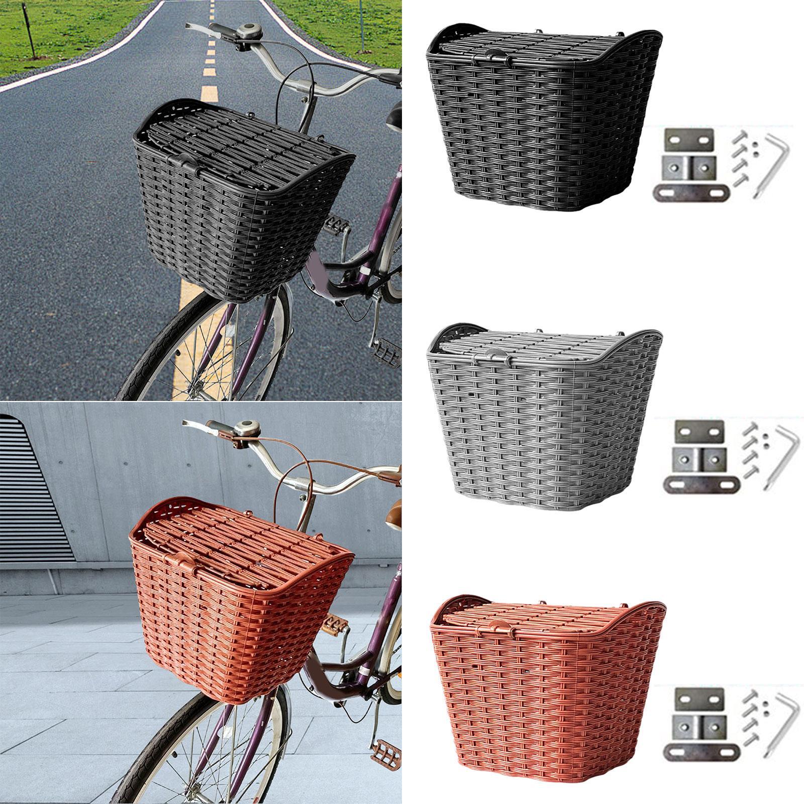 Bike Basket with Lid Sturdy Cy – Mountain Biking Books Bewertung und Preis