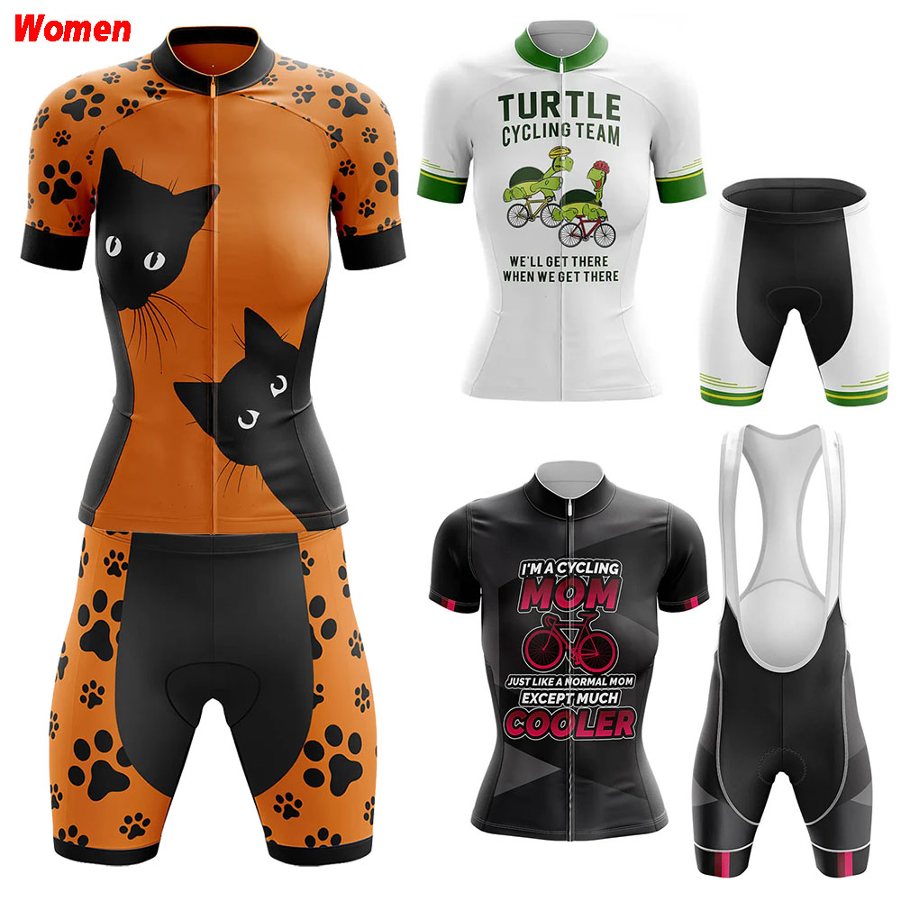 Peek A Boo Cat Polyester Cycli – Mountain Biking Outfits Women Bewertung und Preis