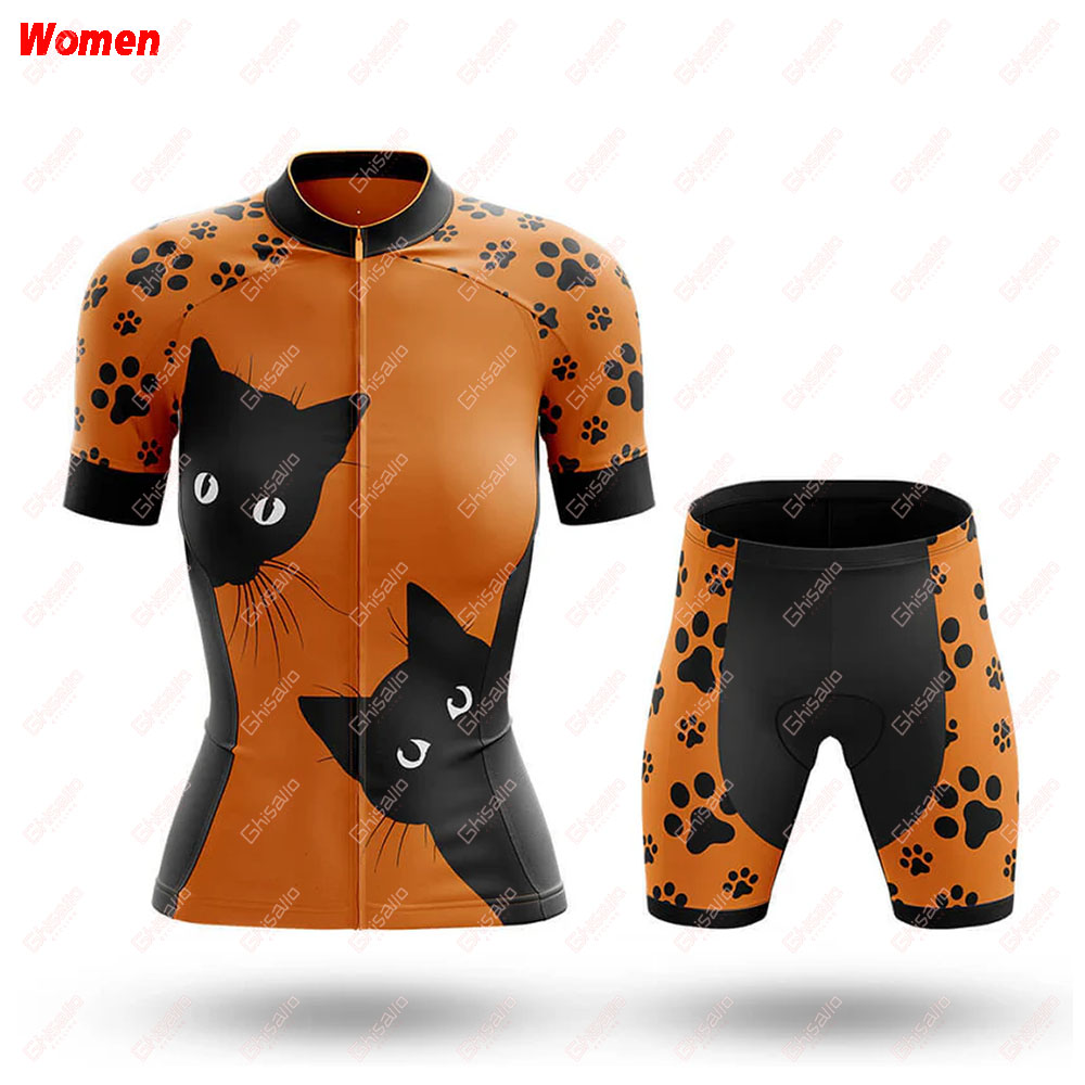 Peek A Boo Cat Polyester Cycli – Mountain Biking Outfits Women Bewertung und Preis
