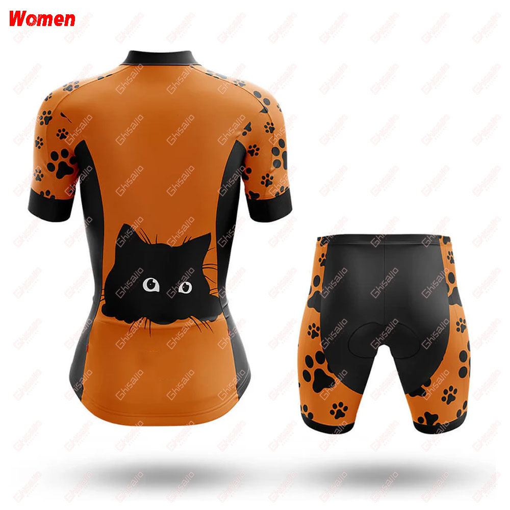 Peek A Boo Cat Polyester Cycli – Mountain Biking Outfits Women Bewertung und Preis