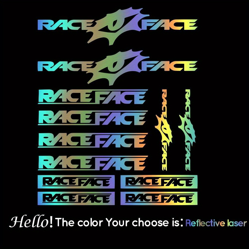 Race Face Bike Sticker Set Wat – Mountain Biking Races Bewertung und Preis