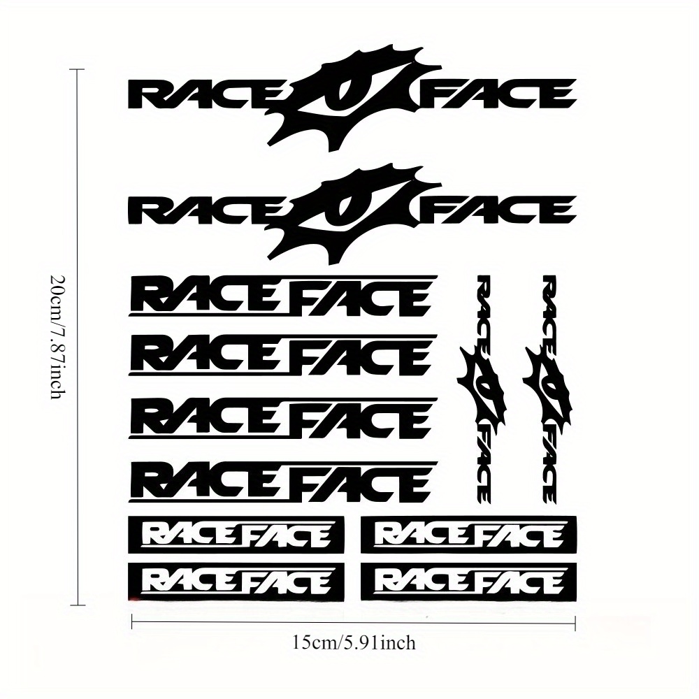 Race Face Bike Sticker Set Wat – Mountain Biking Races Bewertung und Preis