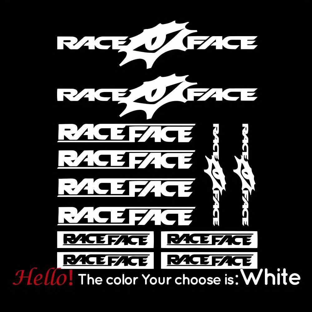 Race Face Bike Sticker Set Wat – Mountain Biking Races Bewertung und Preis