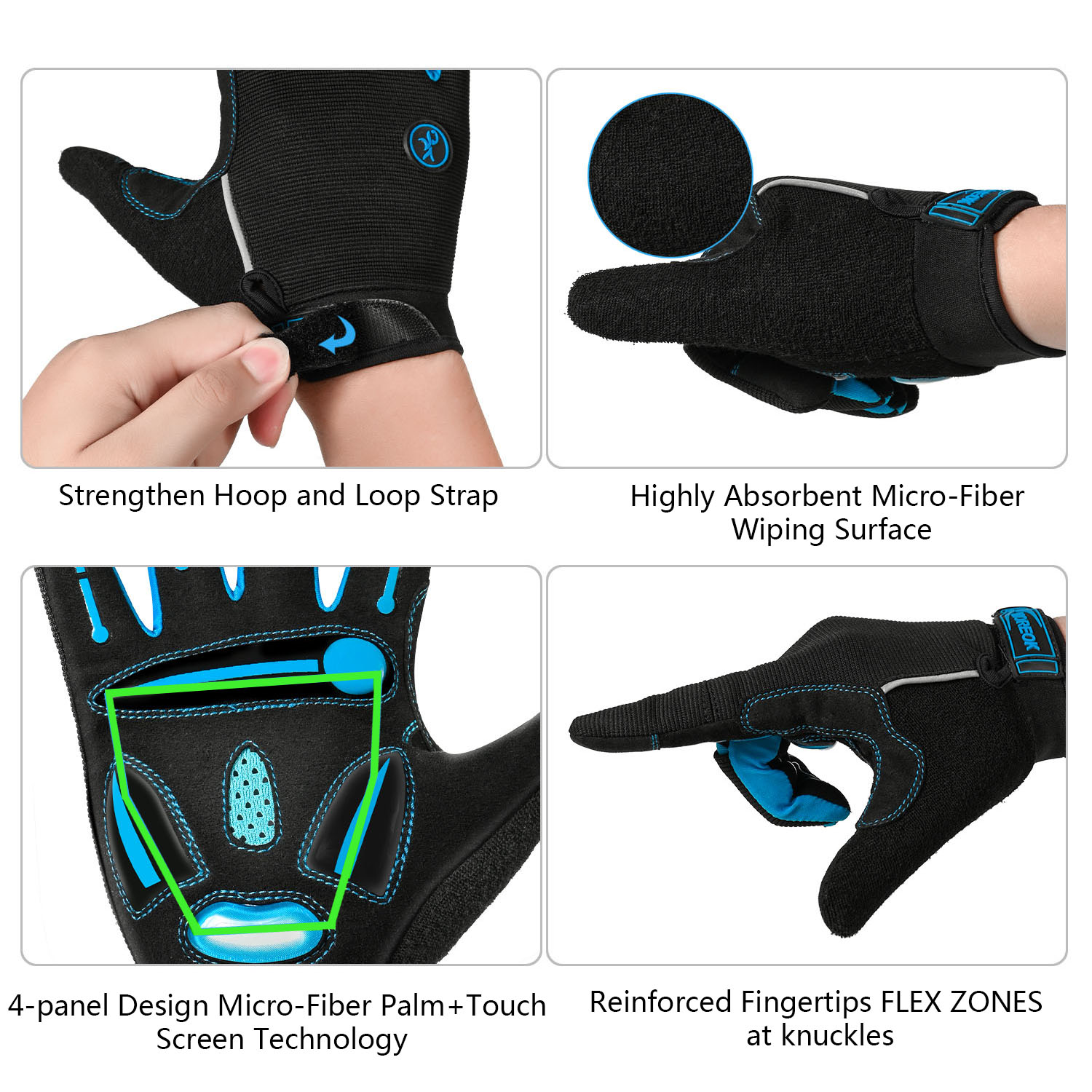 MOREOK Cycling Gloves Gel Shoc – Mountain Biking Gloves Mens Bewertung und Preis